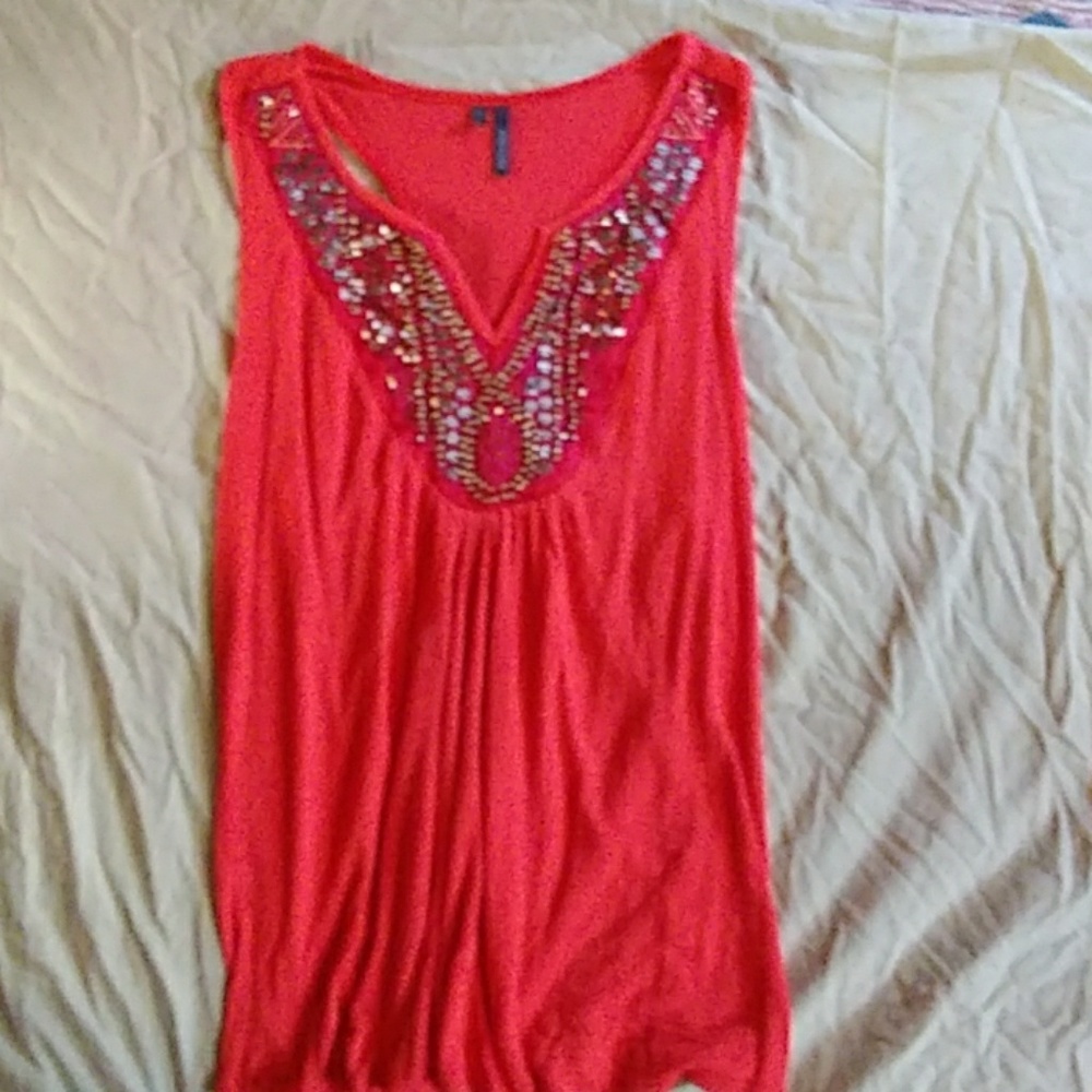 Mauricesl burnt orange summer top